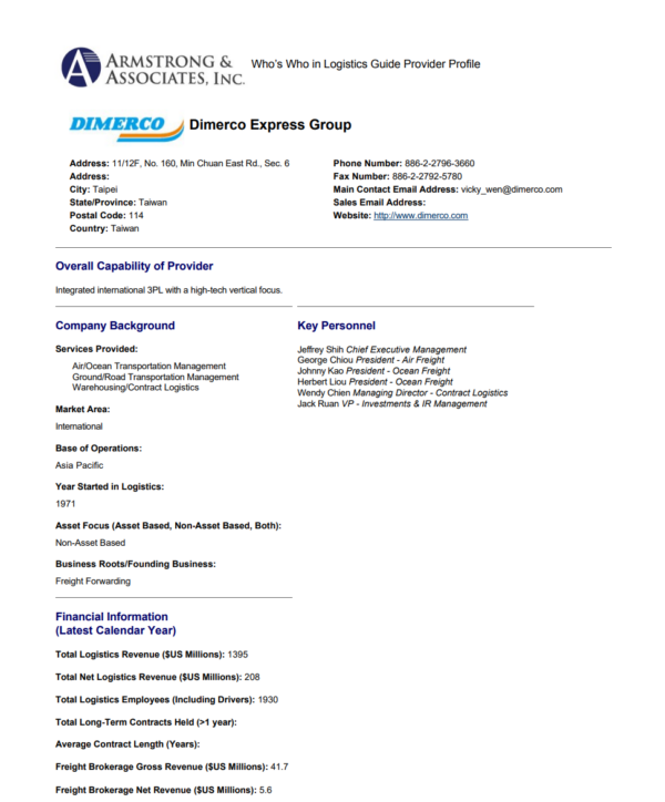 Who's Who in Logistics 3PL Guide - Image 7