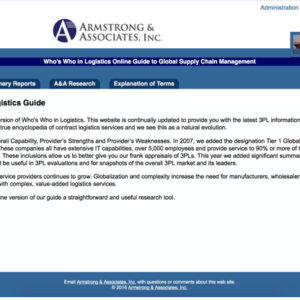 3PL Guide - Who's Who in Logistics and Supply Chain Management