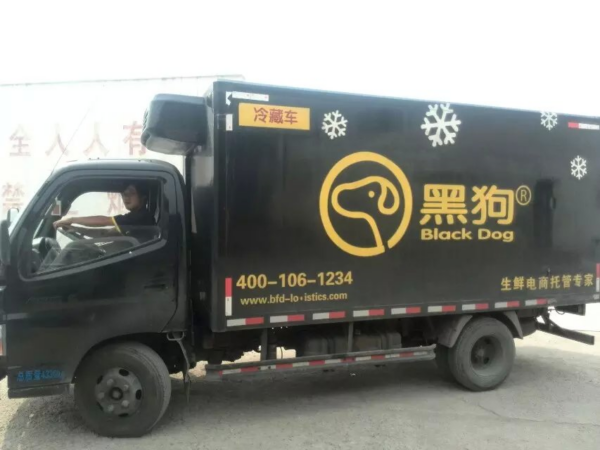 Black Dog Truck