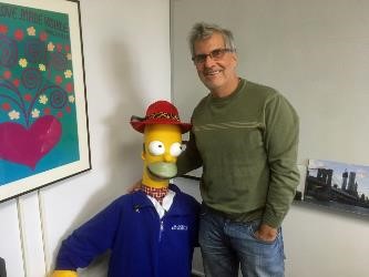 Jim Berlin and Homer