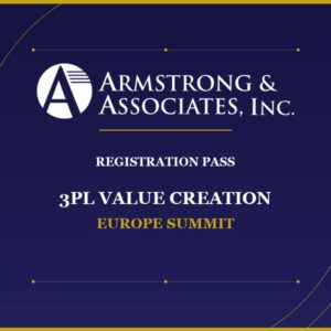 3PL Value Creation Europe Summit - Registration Pass