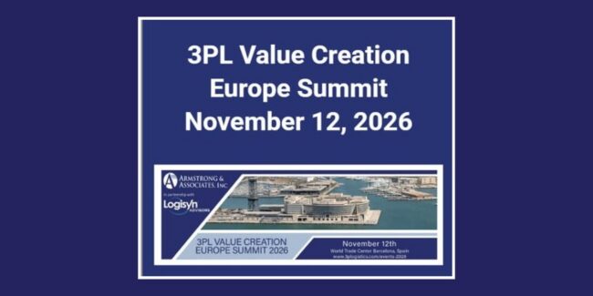 3PL Value Creation Europe Summit