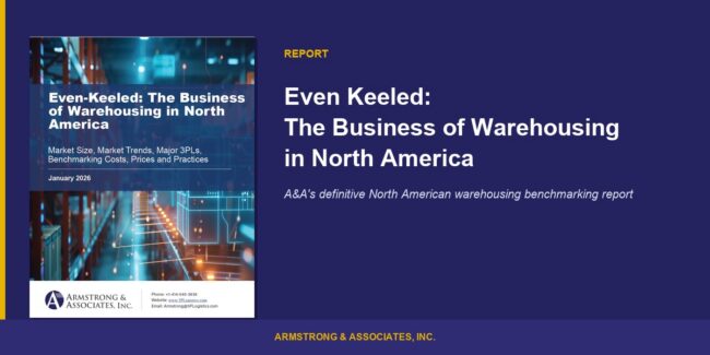 Even Keeled: The Business of Warehousing in North America — Armstrong & Associates