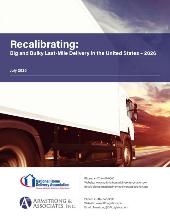 Recalibrating: Big and Bulky Last-Mile Delivery in the United States 2026 report cover