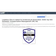 Logistics Plus named to Armstrong & Associates 2026 Top 100 Domestic Transportation Management 3PL list - AJOT